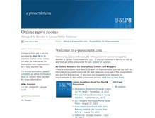 Tablet Screenshot of e-presscenter.com